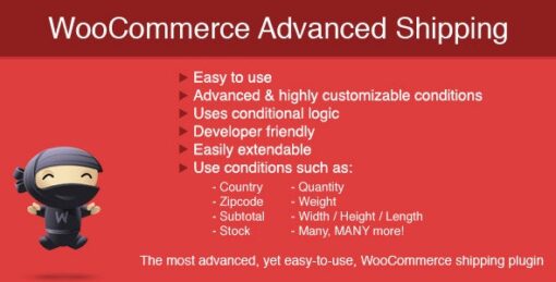 Woocommerce Advanced Shipping