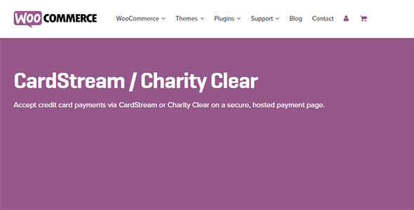 Woocommerce Cardstream Charity Clear Woocommerce Cardstream Charity Clear