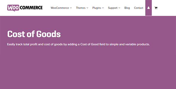 Woocommerce Cost Of Goods Woocommerce Cost Of Goods