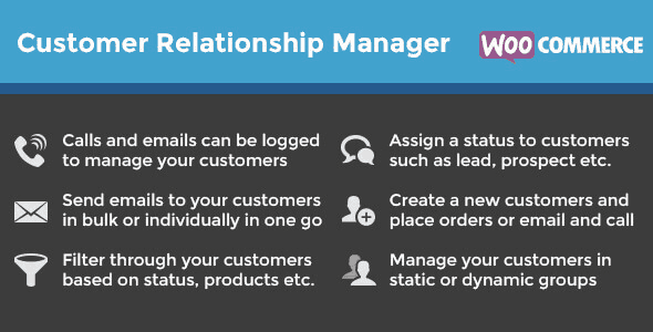 Woocommerce Customer Relationship Manager Woocommerce Customer Relationship Manager