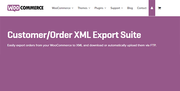 Woocommerce Customer Order Xml Export Suite Woocommerce Customer Order Xml Export Suite