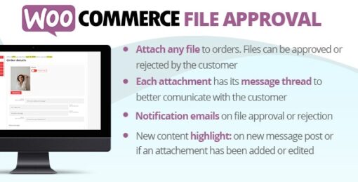 WooCommerce File Approval