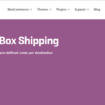 Woocommerce Shipping Flat Rate Boxes