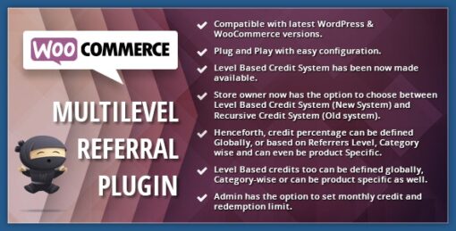 WooCommerce Multilevel Referral Plugin