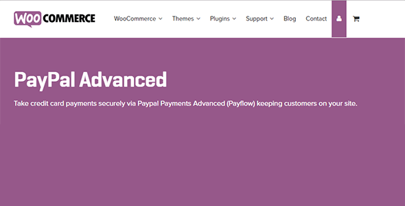 Woocommerce Paypal Advanced Gateway Woocommerce Paypal Advanced Gateway