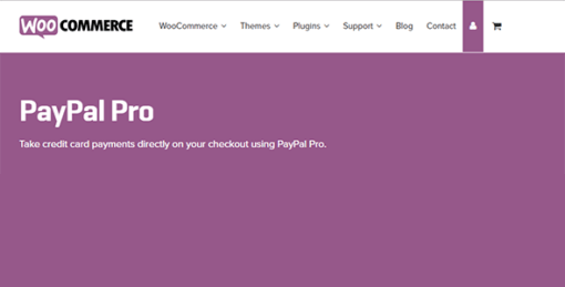 Woocommerce Paypal Pro Gateway