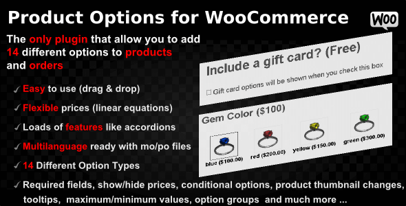 Product Options For Woocommerce Product Options For Woocommerce