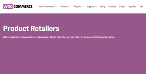 Woocommerce Product Retailers