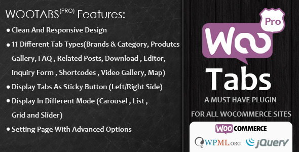 Woocommerce Product Tab Pro Woocommerce Product Tab Pro