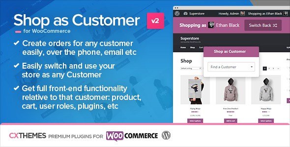 Shop As Customer For Woocommerce Shop As Customer For Woocommerce
