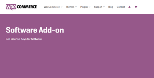 Woocommerce Software Add-On