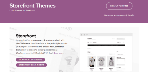 WooCommerce Storefront – Hotel
