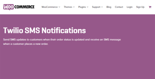 Woocommerce Twilio Sms Notifications