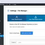 WP File Manager – PRO