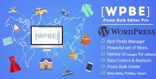 WPBE – Posts Bulk Editor Professional