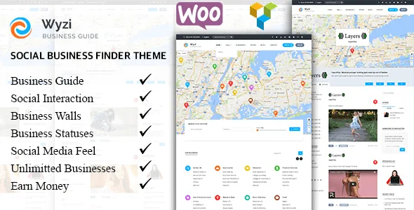 Wyzi – Business Finder WordPress Directory Listing Theme Wyzi – Business Finder WordPress Directory Listing Theme