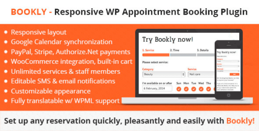 Bookly – Recurring Appointments (Add-on)