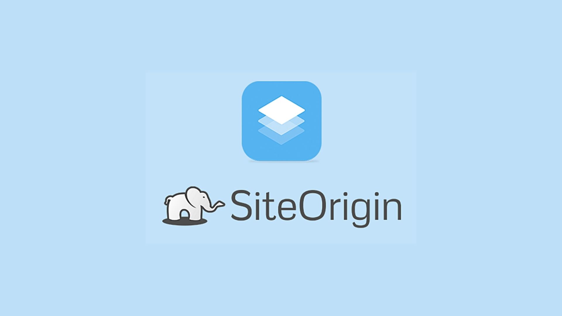 Page Builder by SiteOrigin Page Builder by SiteOrigin