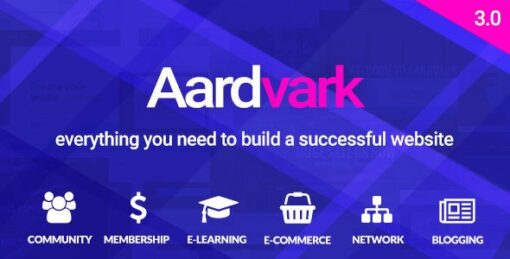 Aardvark – BuddyPress, Membership & Community Theme