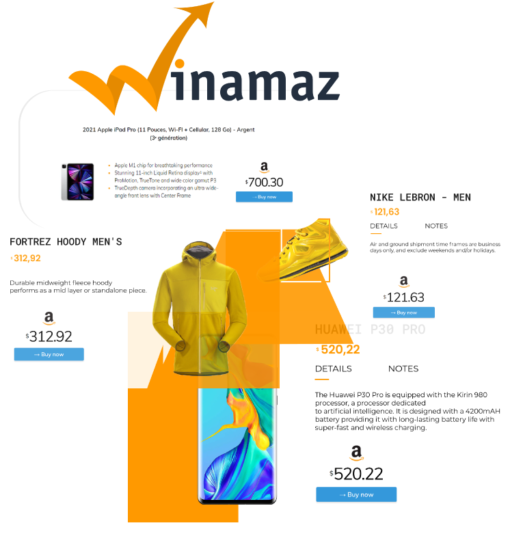 Winamaz – Amazon Affiliation