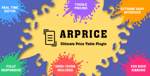 Arprice – WordPress Pricing Table