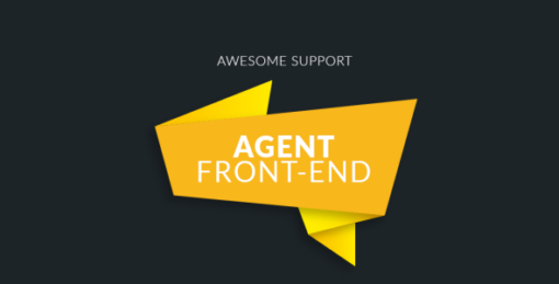 Awesome Support: Agent Front-end