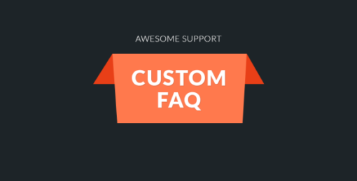 Awesome Support: Custom FAQ