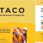 Bataco – Home Renovation & Construction Elementor Template Kit