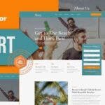 Besort – Beach Club & Resort Elementor Template Kit