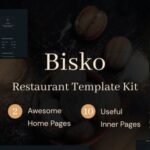 Bisko – Restaurant & Cafe Elementor Template Kit