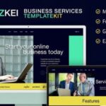 Bizkei | Business & Services Elementor Template Kit