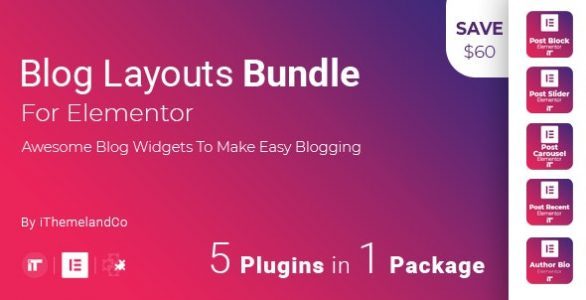 iThemeland Blog Bundle for Elementor iThemeland Blog Bundle for Elementor