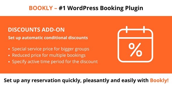 Bookly Discounts (Add-on) Bookly Discounts (Add-on)