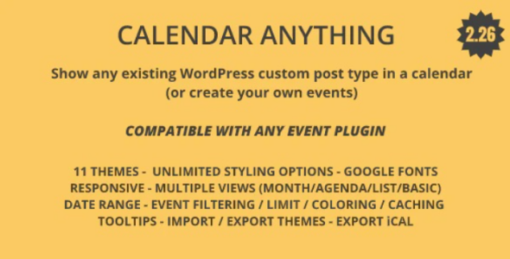 Calendar Anything