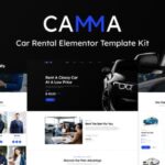 Camma – Car Rental Elementor Template Kit