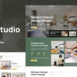 Comfy – Interior Design Studio & Architecture WordPress Elementor Template Kit