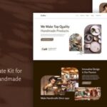 Craftur – Craftsman & Handmade Products Elementor Template Kit