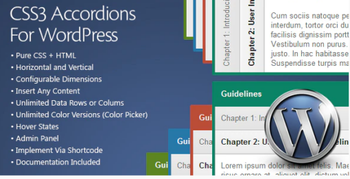CSS3 Accordions