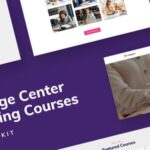 Distance Education – Language Center & Training Courses Template Kit