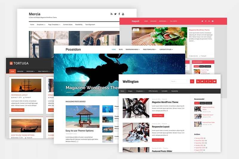 Download WordPress themes free zip