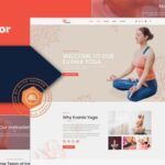 Evania – Yoga Studio Elementor Template Kit