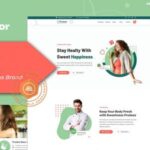 Fruteez – Healthy Food & Drinks Brand Elementor Template Kit