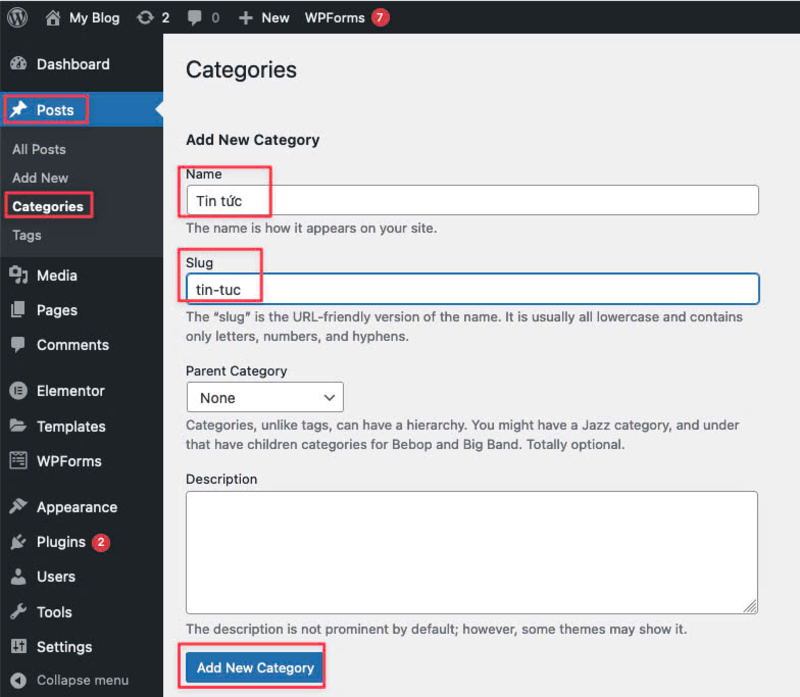 Hướng dẫn làm quen với WordPress chi tiết từ A - Z cho người mới - lam quen voi wordpress 2