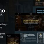 Maccho – Gentlemen Barbershop Elementor Template Kit