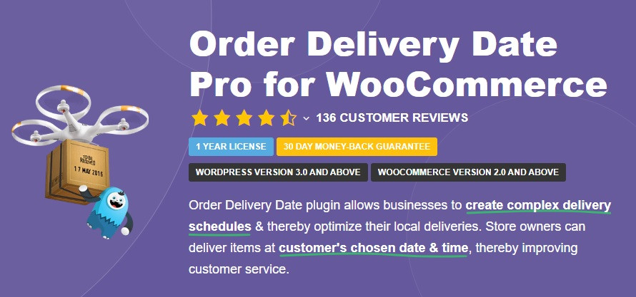 Order Delivery Date Pro for WooCommerce Order Delivery Date Pro for WooCommerce