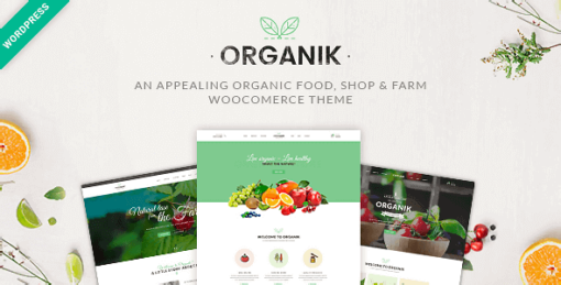 Organik – An Appealing Organic Store Farm & Bakery Woocommerce Theme