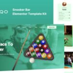 Otaqo – Snooker & Pool Bar Elementor Template Kit