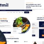 Otmil – Diet & Clean Food Catering Services Elementor Template Kit