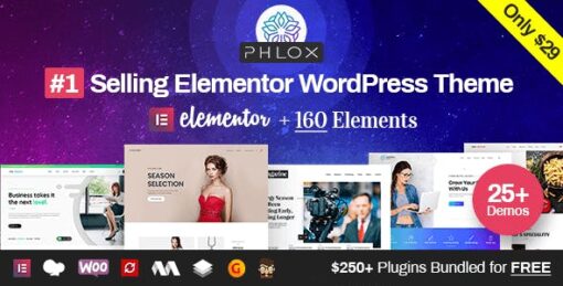 Phlox Pro – Elementor MultiPurpose WordPress Theme