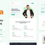 Porka – Digital Marketing Personal Portfolio Elementor Template Kit